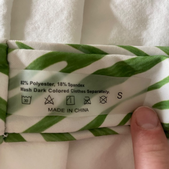NWOT Green zebra stripe bikini - Picture 11 of 11